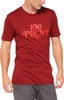 100% Searles Tech Tee Brick Sm