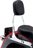Cobra 17" Chrome Standard Sissy Bar Fits Harley-Davidson