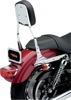 Cobra 17" Chrome Standard Sissy Bar Fits Harley-Davidson