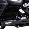 Vance & Hines HO 2-1 Black Exhaust System Fits HD Touring 17-22