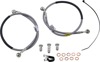 Stainless Steel Front 2-Lines Brake Line Kit - For 06-16 Yamaha YZF-R6