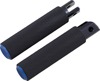 Arlen Ness Knurled Blue Passenger Pegs for '18+ Softail Models