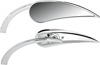 Arlen Ness Rad-II Teardrop Chrome Mirror Left 4.5"x1.5"