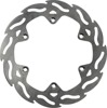 Moto-Master Flame Rear Brake Rotor 220mm For Suzuki DR-Z400/Kawasaki KLX400 - Rear brake rotor 220mm For Suzuki DR-Z400, KLX400