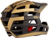 Kali Invader 2.0 Bicycle Helmet Matte Black Gold L-2XL - Full face matte helmet, L-2XL, for bicycles