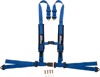 Moose Auto Buckle 4 Point Seat Harness 2" 2x2 - Blue