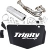 2-1 Stinger Brushed Aluminum Full Exhaust & Backplate - 14-20 RZR XP 2-1 Stinger Brushed Aluminum Full Exhaust & Backplate - 14-20 RZR XP