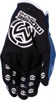 Moose MX1 Gloves Blue White Black Men's Size L - MX1 Gloves with D3O knuckle protection, Size L