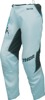 Thor Women's Sector Split Pants Blue/Black Size 3/4 - In-boot textile racewear pants for women, size 3/4