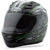 GM-69 Full-Face Mayhem Helmet Black/Silver/Hi-Vis Green - Large GM-69 Full-Face Mayhem Helmet Black/Silver/Hi-Vis Green - Large