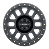 MR309 Grid 17x8.5 0mm Offset 6x135 94mm CB Matte Black Wheel