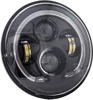 LED Headlight With Halo Black for Indian LED Headlight With Halo Black for Indian