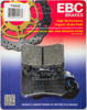 EBC FA658 Organic Brake Pads For Benelli Leoncino 125 2018-2020 - Front/Rear organic pads for Benelli Leoncino 125 18-20