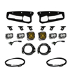 Baja Designs Amber SAE Fog Pocket Kit w/Upfitter - Fits 2021+ Ford Bronco