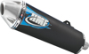Competition Black Slip On Exhaust - For 03-14 Arctic Cat Kawasaki Suzuki Competition Black Slip On Exhaust - For 03-14 Arctic Cat Kawasaki Suzuki