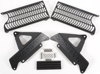 Aluminum Radiator Guard Black - For 04-12 Hon CRF250R/X Aluminum Radiator Guard Black - For 04-12 Hon CRF250R/X