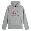 Alpinestars Always 2.0 Hoodie Gray/Red/Black - Medium