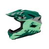 THH T-42 BMX Xtreme Helmet Turquoise/Green Large