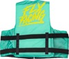 Fly Racing Nylon Flotation Vest Seafoam Green/Yellow 2X-Large - Unisex flotation vest, Seafoam Green/Yellow, 2X-Large