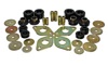 Black Body Cab Mount Set Fits 01-04 Toyota Pickup 2WD/4WD (Exc T-100/Tundra)
