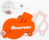 Boyesen Waterpump Cover Impeller Kit Orange Fits 16-24 Husqvarna KTM 450/500