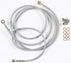 +2" Lines & Banjos Front Stainless Steel ATV Brake Lines - 3 Line Kit - 09-10 DS450MX +2" Lines & Banjos Front Stainless Steel ATV Brake Lines - 3 Line Kit - 09-10 DS450MX