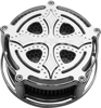 Ace's Wild Billet Air Cleaner Darkside Chrome - For 08-17 Harley Ace's Wild Billet Air Cleaner Darkside Chrome - For 08-17 Harley