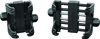 Kuryakyn Tech Connect Device Holder Large Black 3-5/8in to 6in Wide - Universal device holder for 3-5/8in to 6in wide devices