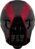 Fly Racing Formula Carbon Tracer Helmet Red/Black XS - Lightweight carbon helmet, Red/Black, Size XS