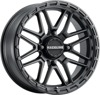 Raceline Krank XL 20x7 Satin Black Wheel 4/156 0mm Offset - 20x7 Satin Black Wheel 4/156 0mm Offset For ATV/UTV