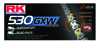 RK Chain BG530GXW-150 Motorcycle Chain - Black/Gold