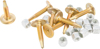 Woody's Gold Digger Carbide Studs 1.450" 96 Pack Gold