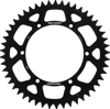 Aluminum Rear Sprocket 49T - Black - For 82-17 Kawasaki Suzuki