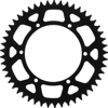 Supersprox 49T Aluminum Rear Sprocket Black Fits 82-17 Kawasaki Suzuki