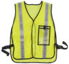 Reflective Safety Vest w/ Id Pocket Lime Reflective Safety Vest w/ Id Pocket Lime