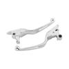 Biker's Choice Tri-Hole Lever Set Chrome