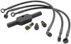 Goodridge Front Brake Line Kit - Black Fits 2012-2013 Harley XL1200X