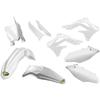 12-15 Kawasaki KX450F Powerflow Full Body Kit - White 12-15 Kawasaki KX450F Powerflow Full Body Kit - White
