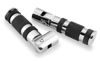 Biker's Choice Replacement Rubber for Footpegs - Black