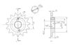 BikeMaster Front Sprocket 520 15T Fits Honda