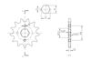 BikeMaster Front Sprocket 520 13T Fits Honda