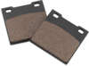 BikeMaster Rear Organic Brake Pads Fits Kawasaki