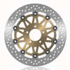 BikeMaster Front Brake Rotor Silver Fits Kawasaki