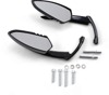 Kuryakyn Scythe Mirrors Black - Pair