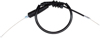 Black Vinyl Throttle Cable - KLX110/L DRZ110 Black Vinyl Throttle Cable - KLX110/L DRZ110