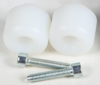 Bar End Sliders White - For 15-17 Yamaha YZF R3 Bar End Sliders White - For 15-17 Yamaha YZF R3