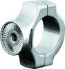 Kuryakyn Side Mount License Plate Clamp Chrome - Chrome side mount license plate clamp