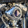 S&S Air Stinger Stealth Air Cleaner Kit Chrome Teardrop For Harley 01-17 EFI