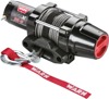 VRX 3500-S Winch with Synthetic Rope - Black by Warn