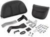 Show Chrome Smart Mount Backrest Black Fits Can-Am